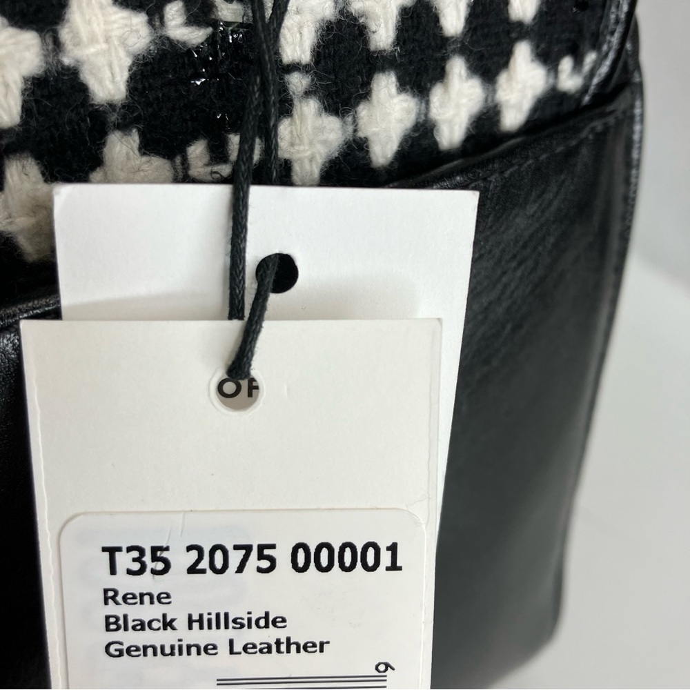 Brahmin Rene Black Hillside Genuine Leather Crossbody Purse - Picture 7 of 10